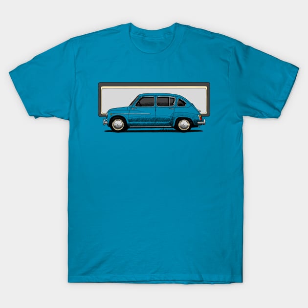 The spanish four door version of the 600 T-Shirt by jaagdesign